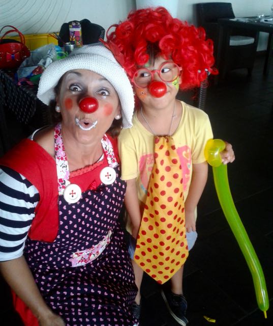 Anniversaire avec Nani clown